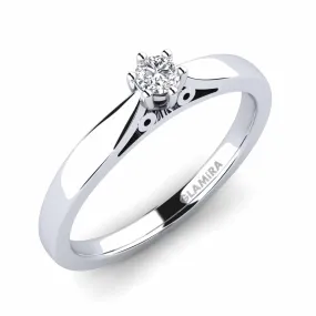 0.1crt Bridal Glory engagement ring