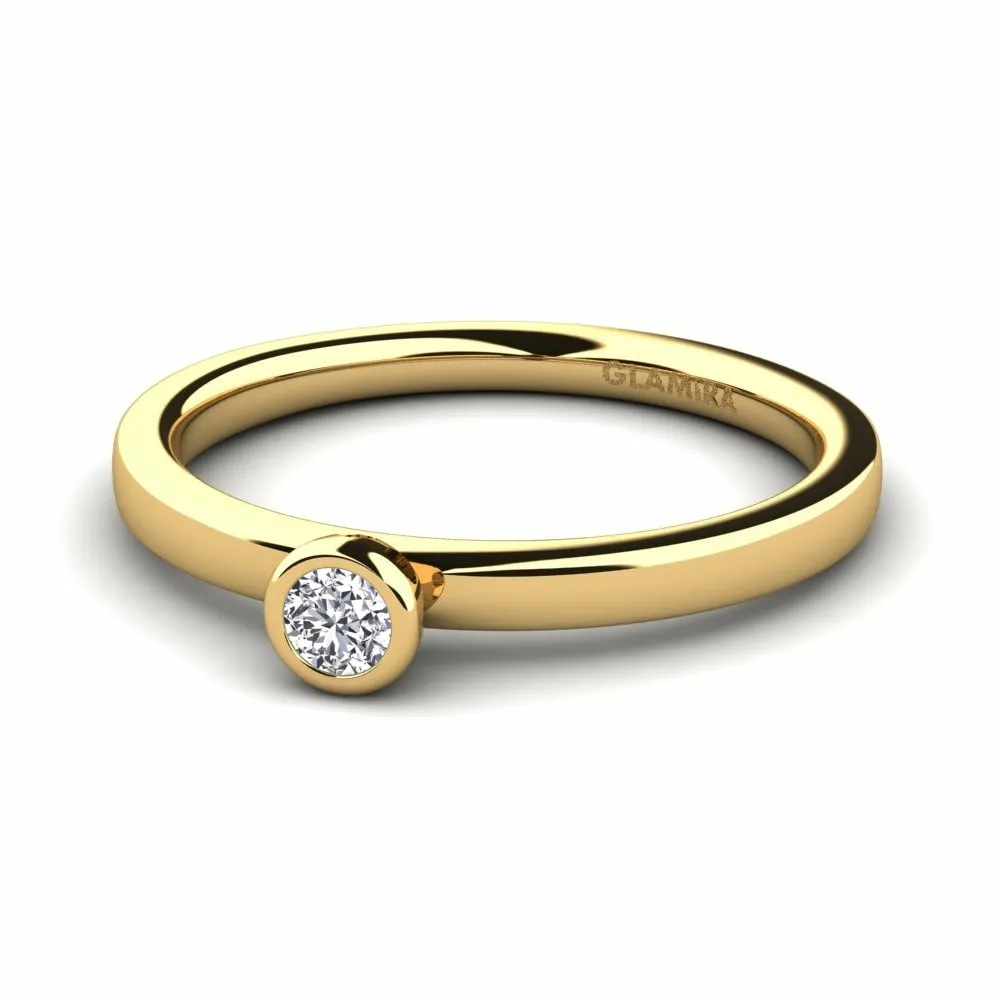 0.1crt Mujer Bridal Passion Ring