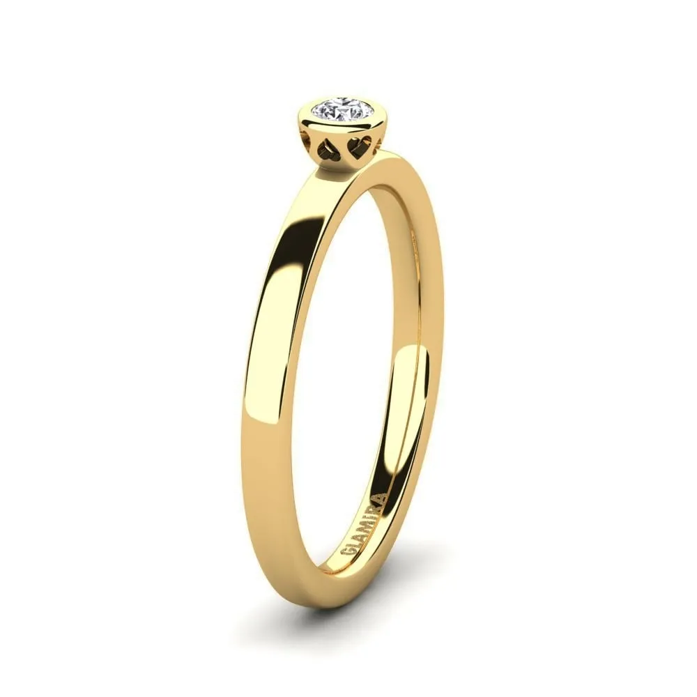 0.1crt Mujer Bridal Passion Ring