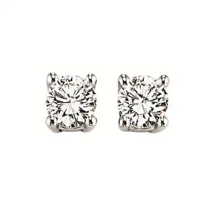 1 Carat Total Weight Lab Grown Diamond Stud Earrings