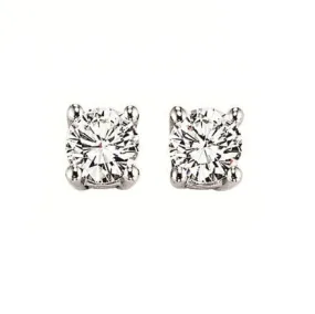 1 Carat Total Weight Lab Grown Diamond Stud Earrings