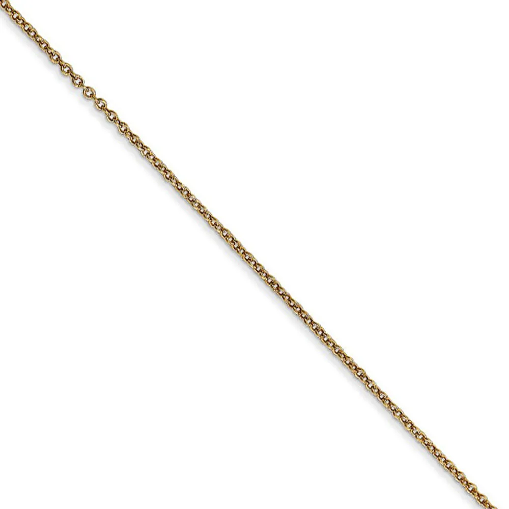 14k Gold Diamond Heart Necklace