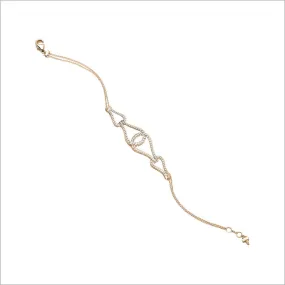 18K Gold Diamond Bracelet - Fiamma Collection