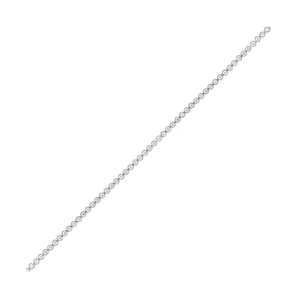 2CTW Diamond Bracelet in 14KT White Gold