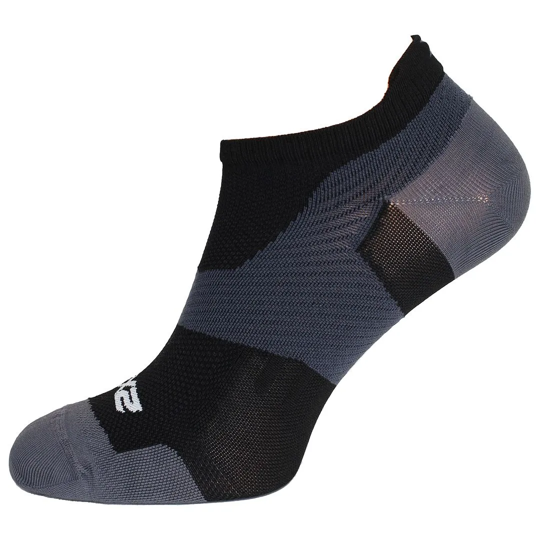 2XU Ultralight Men's Black Titanium No Show Socks for sale