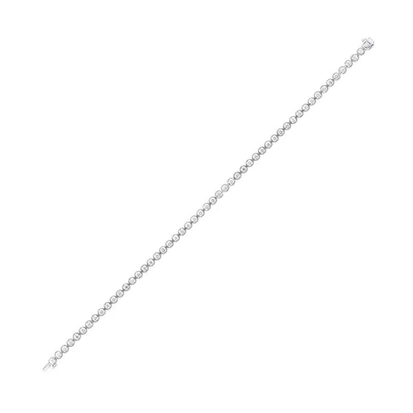 3 Carat Diamond Bracelet in 14kt White Gold