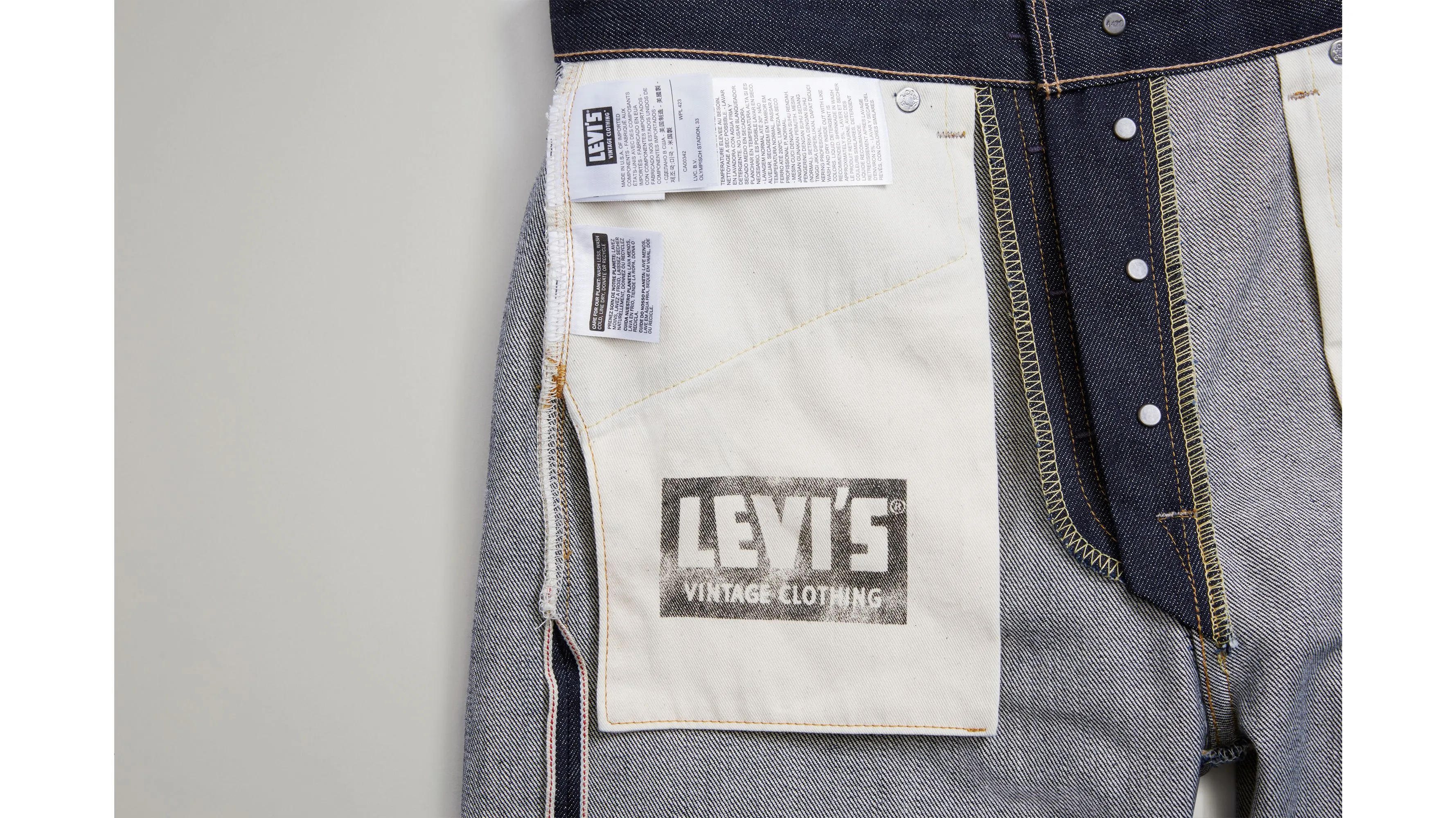 501 Levi's Vintage Clothing 1966 jeans