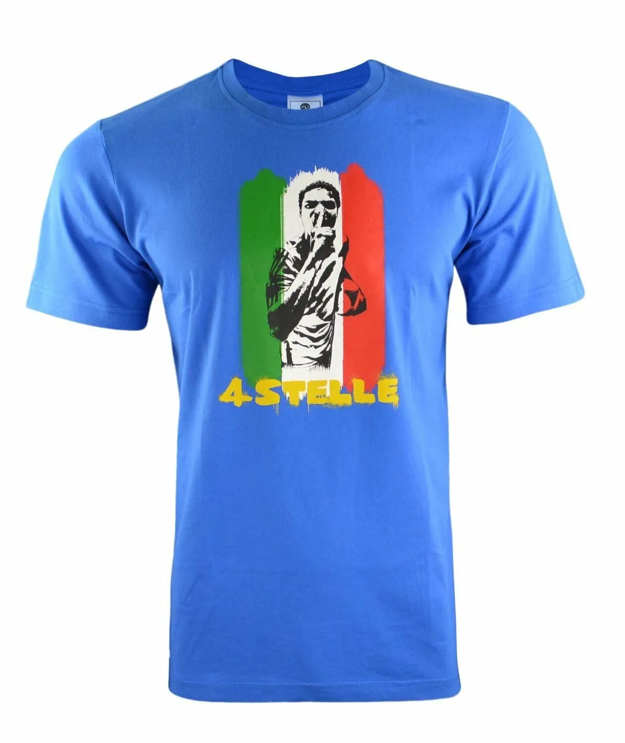 Adidas 2014 World Cup Italy Men's Blue T-Shirt