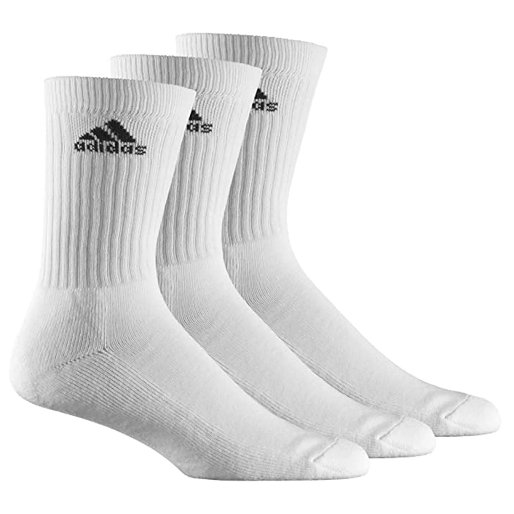 Adidas 3-Pack AdiCrew White Men's Socks