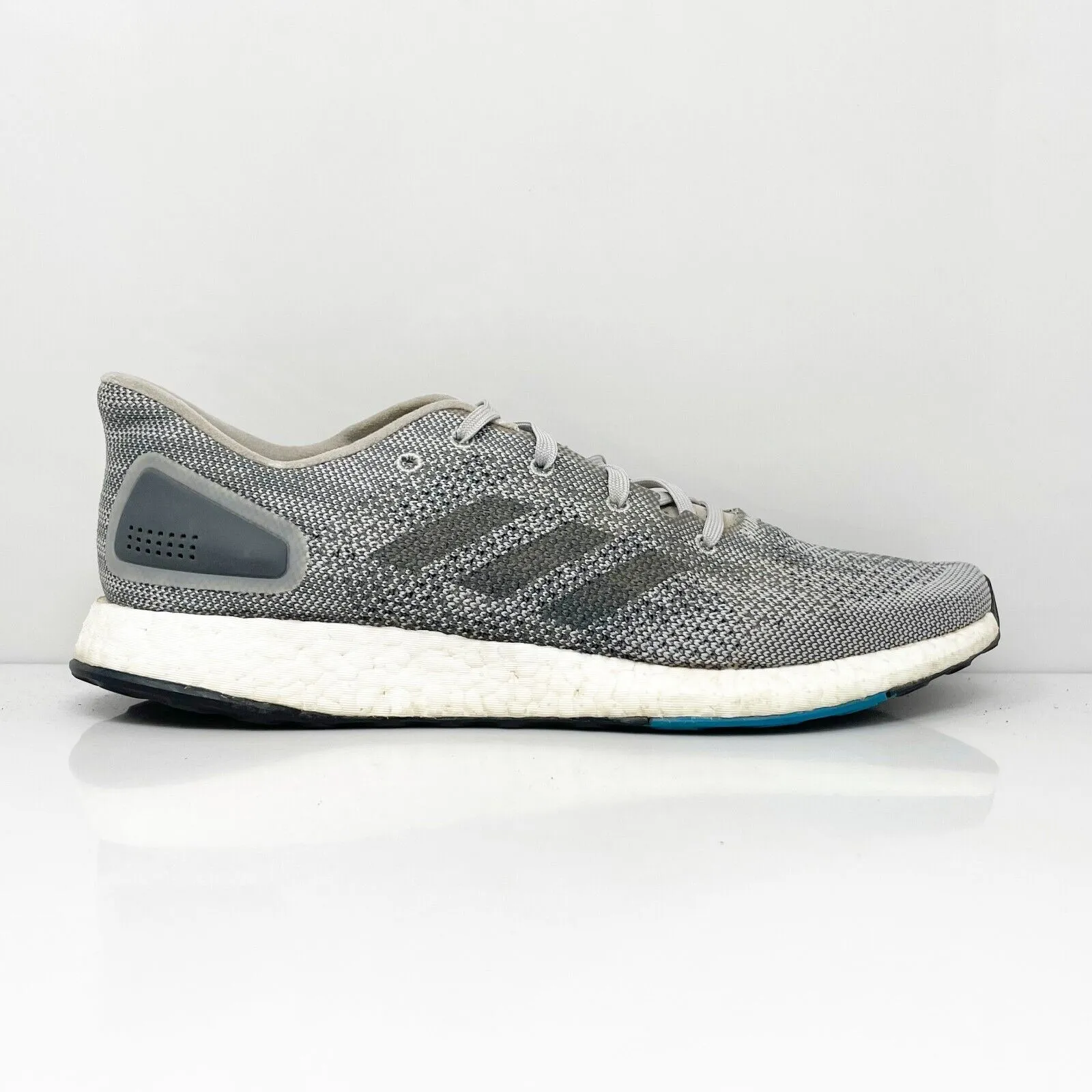 Adidas Mens Pureboost DPR S82010 Gray Running Shoes Sneakers Size 10