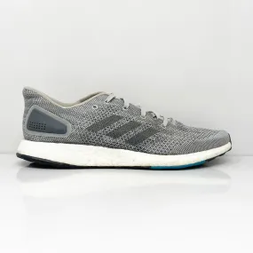 Adidas Mens Pureboost DPR S82010 Gray Running Shoes Sneakers Size 10