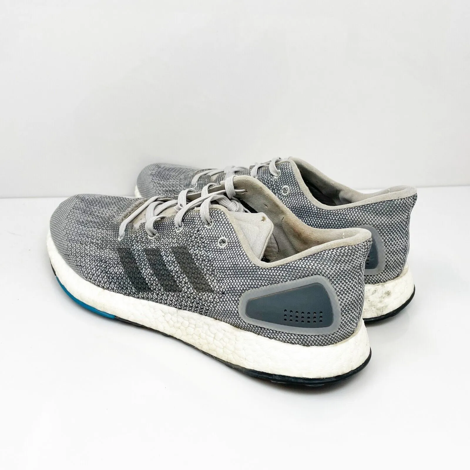 Adidas Mens Pureboost DPR S82010 Gray Running Shoes Sneakers Size 10