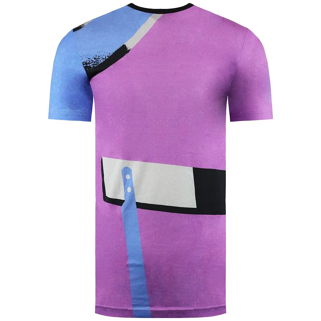 Adidas Men's Purple T-Shirt - Archive Collection