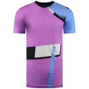 Adidas Men's Purple T-Shirt - Archive Collection