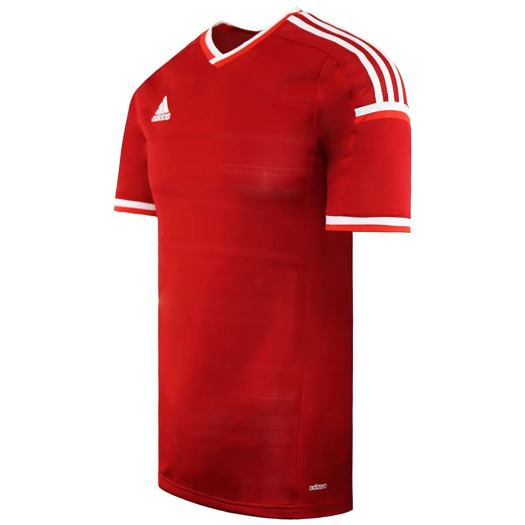 Adidas Men's Red Football T-Shirt - Condivo