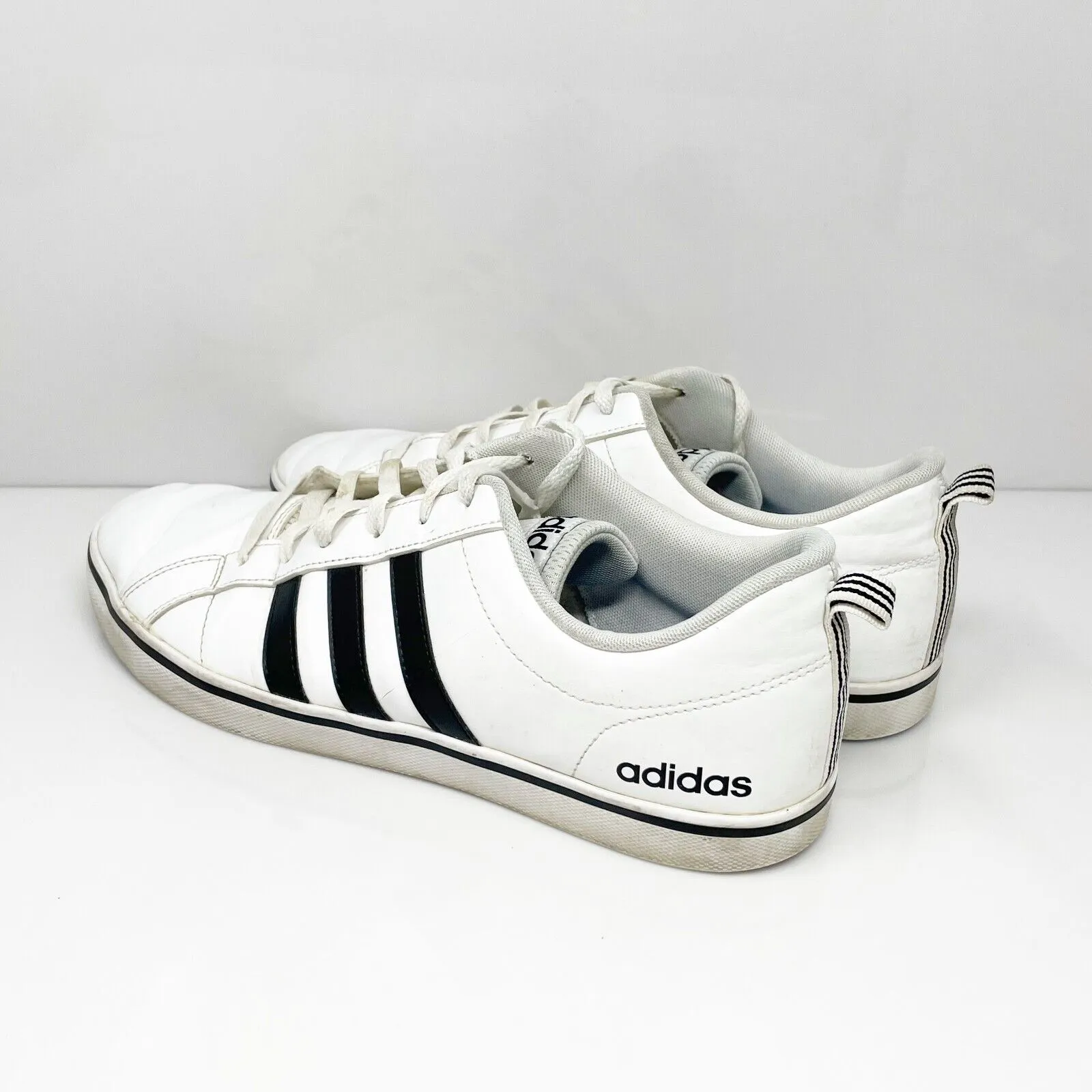 Adidas Mens VS Pace AW4594 White Casual Shoes Sneakers Size 12