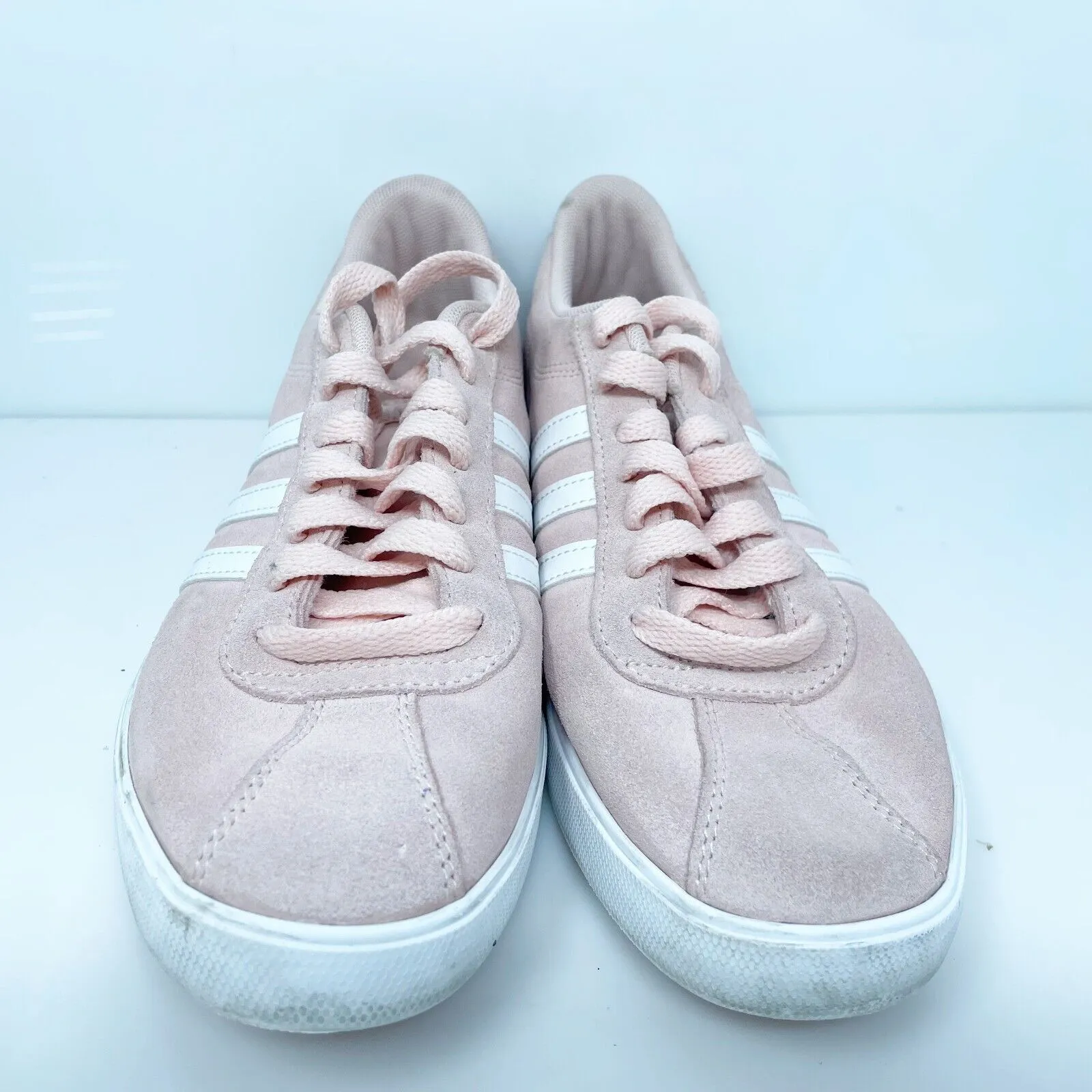 Adidas Womens Courtset CG5818 Pink Casual Shoes Sneakers Size 7