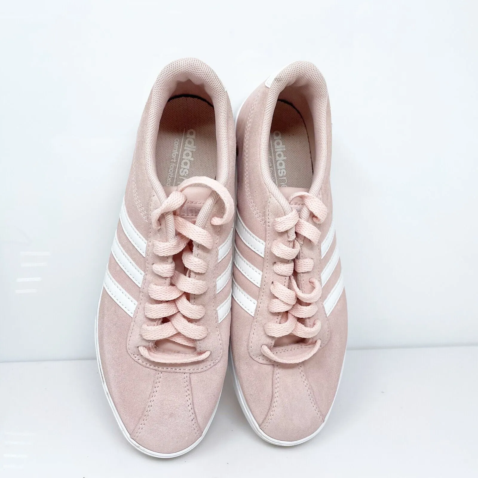 Adidas Womens Courtset CG5818 Pink Casual Shoes Sneakers Size 7