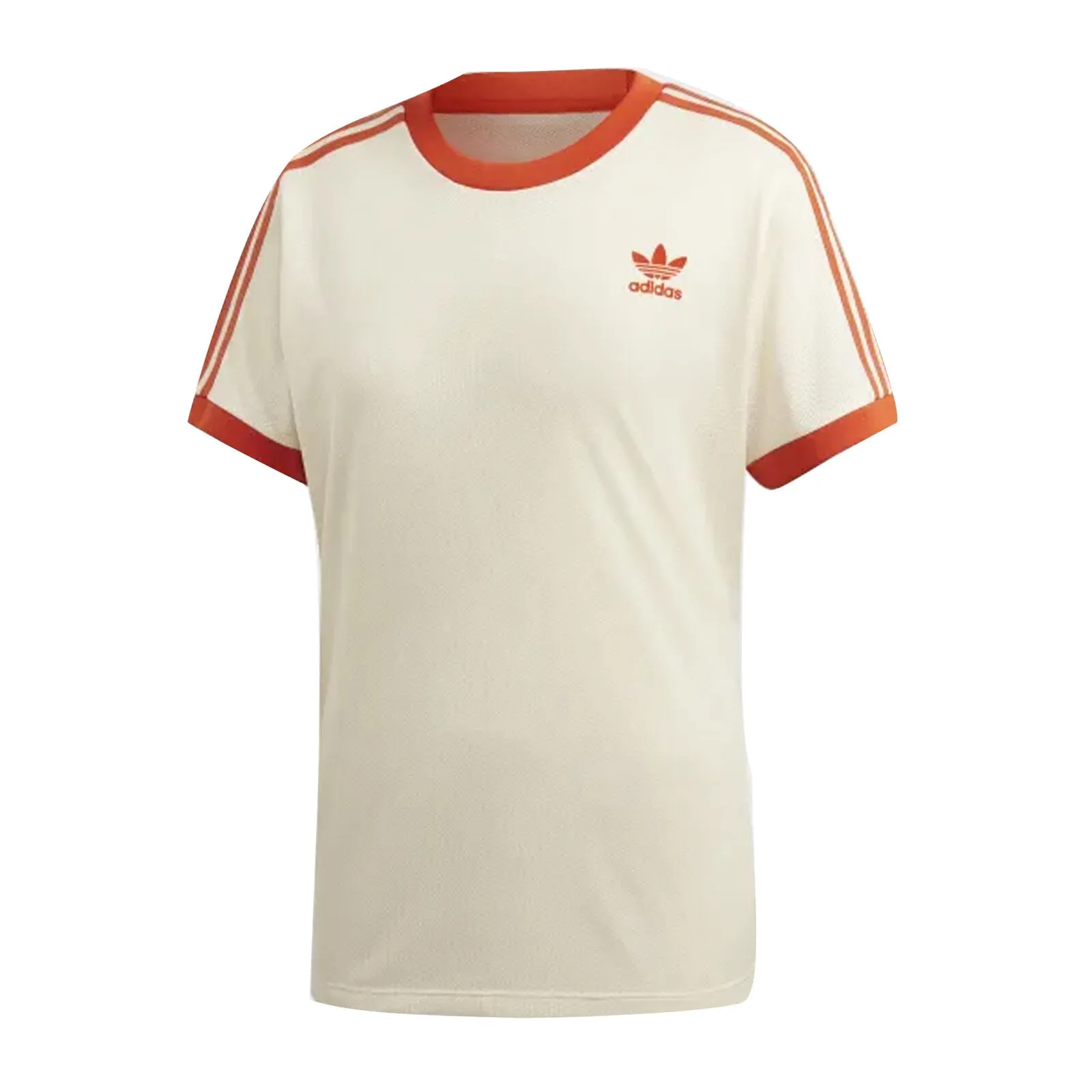 Adidas Women's Perforated T-Shirt with 3 Stripes