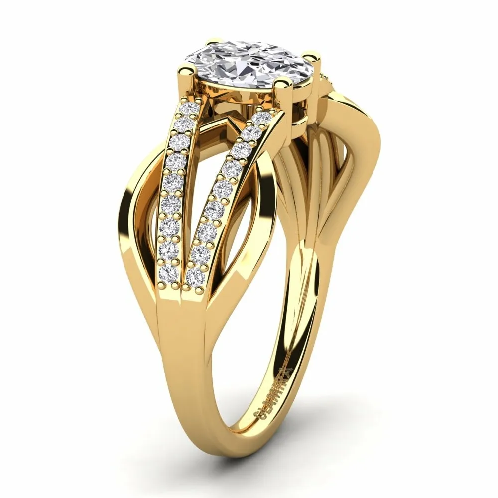 Aldabella engagement ring