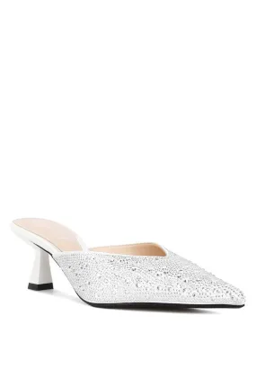 Aldora Rhinestones Mules