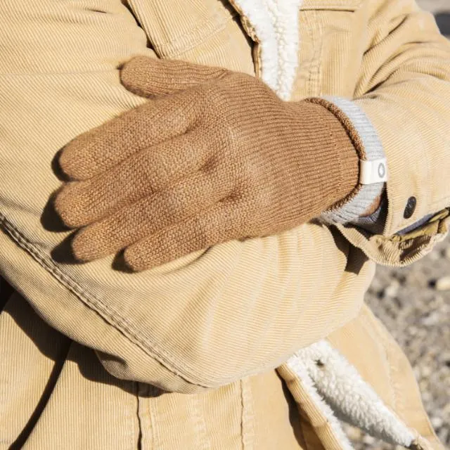 Alpaca Gloves - Camel