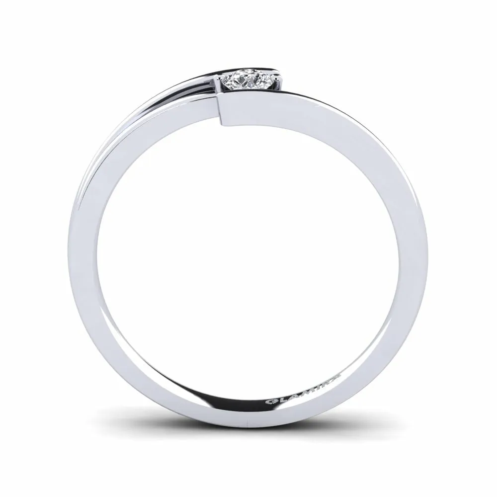 Amalia engagement ring 0.1 carat