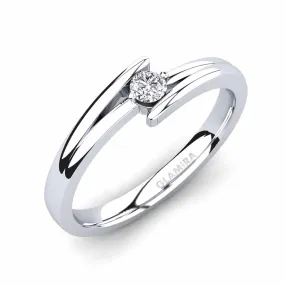 Amalia engagement ring 0.1 carat