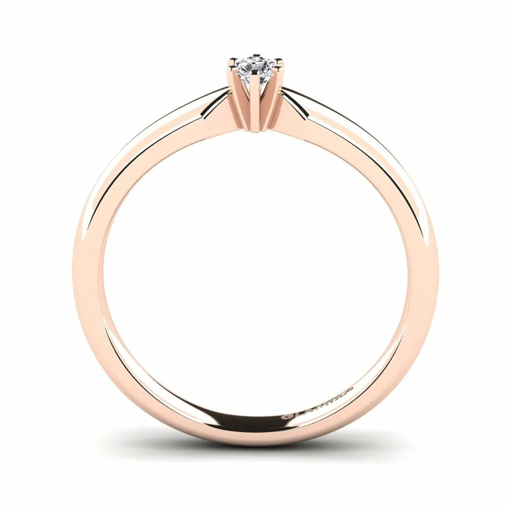 Amanda engagement ring 0.1 carat