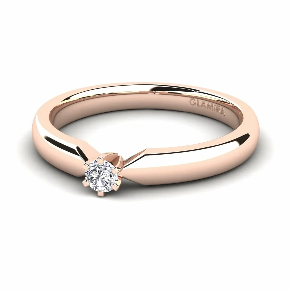 Amanda engagement ring 0.1 carat