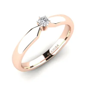 Amanda engagement ring 0.1 carat