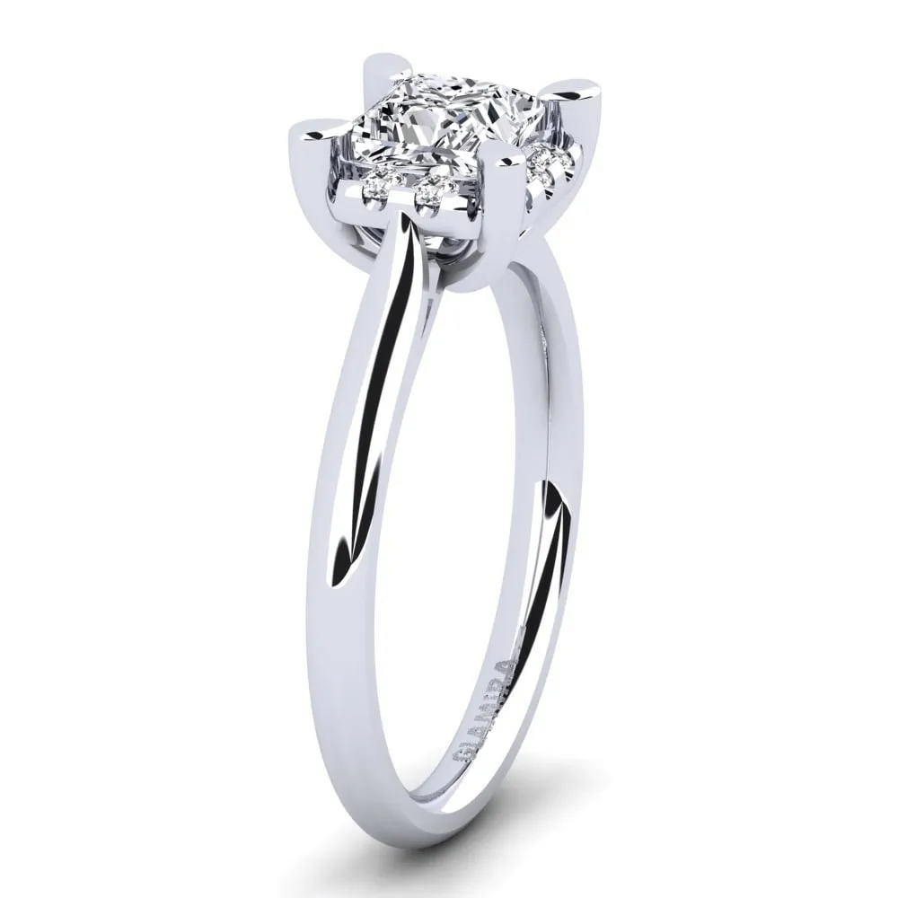 Amay 0.93 crt engagement ring