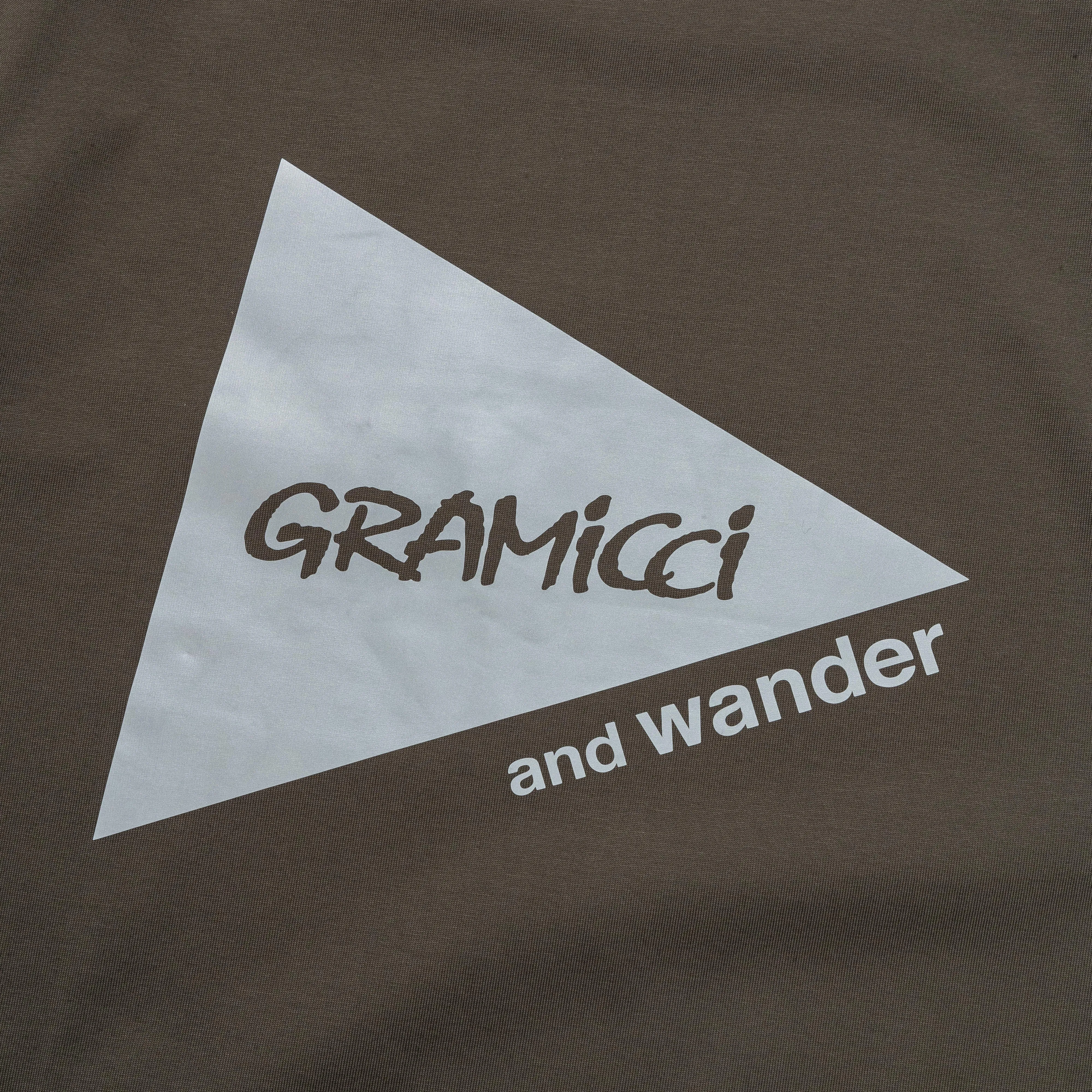 And wander Green Backprint Tee