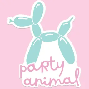 Animals Party Sticker