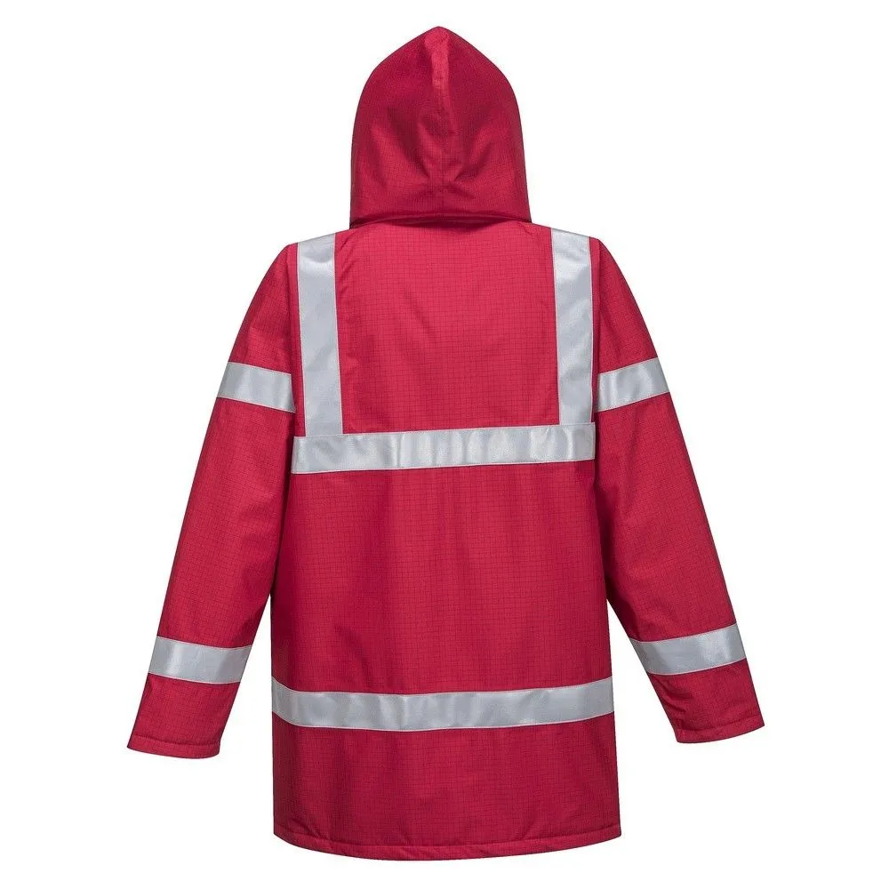 Antistatic and fire-resistant Bizflame Rain jacket