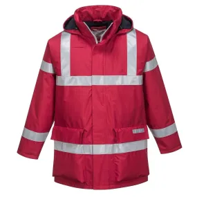 Antistatic and fire-resistant Bizflame Rain jacket