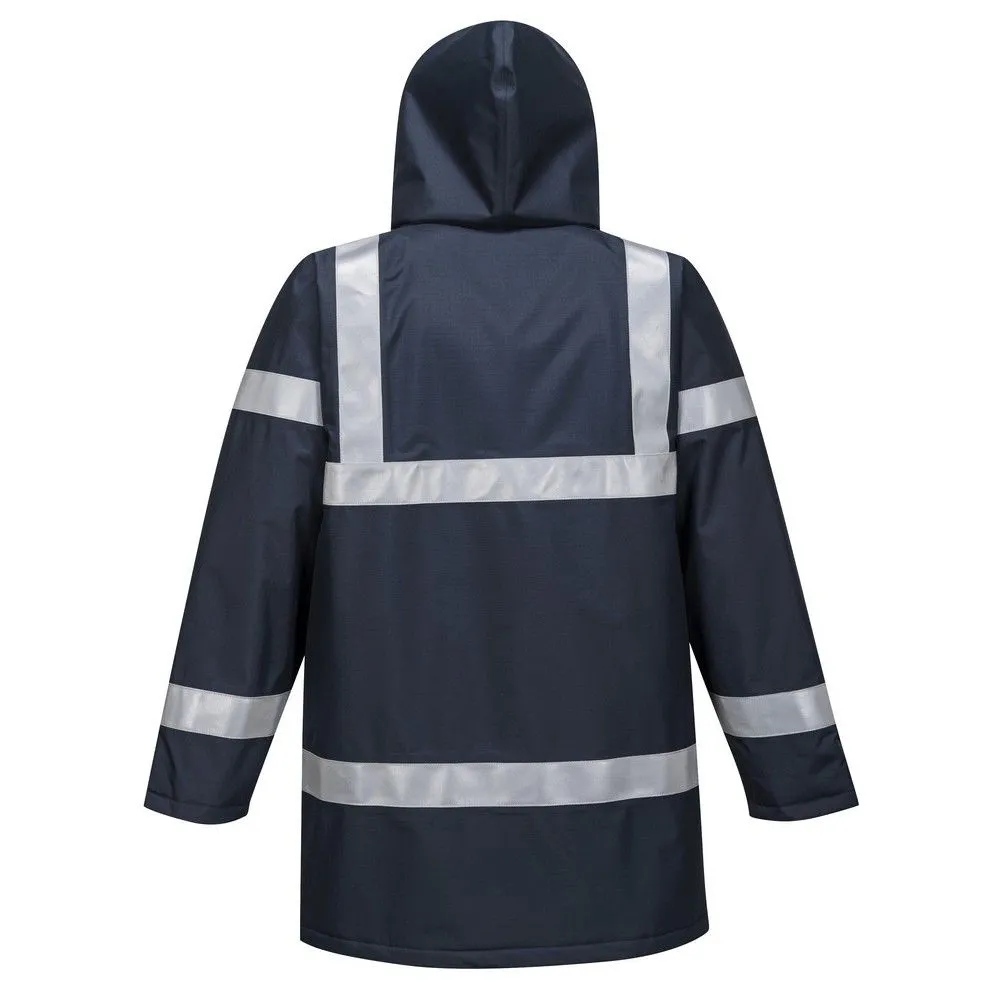 Antistatic and fire-resistant Bizflame Rain jacket