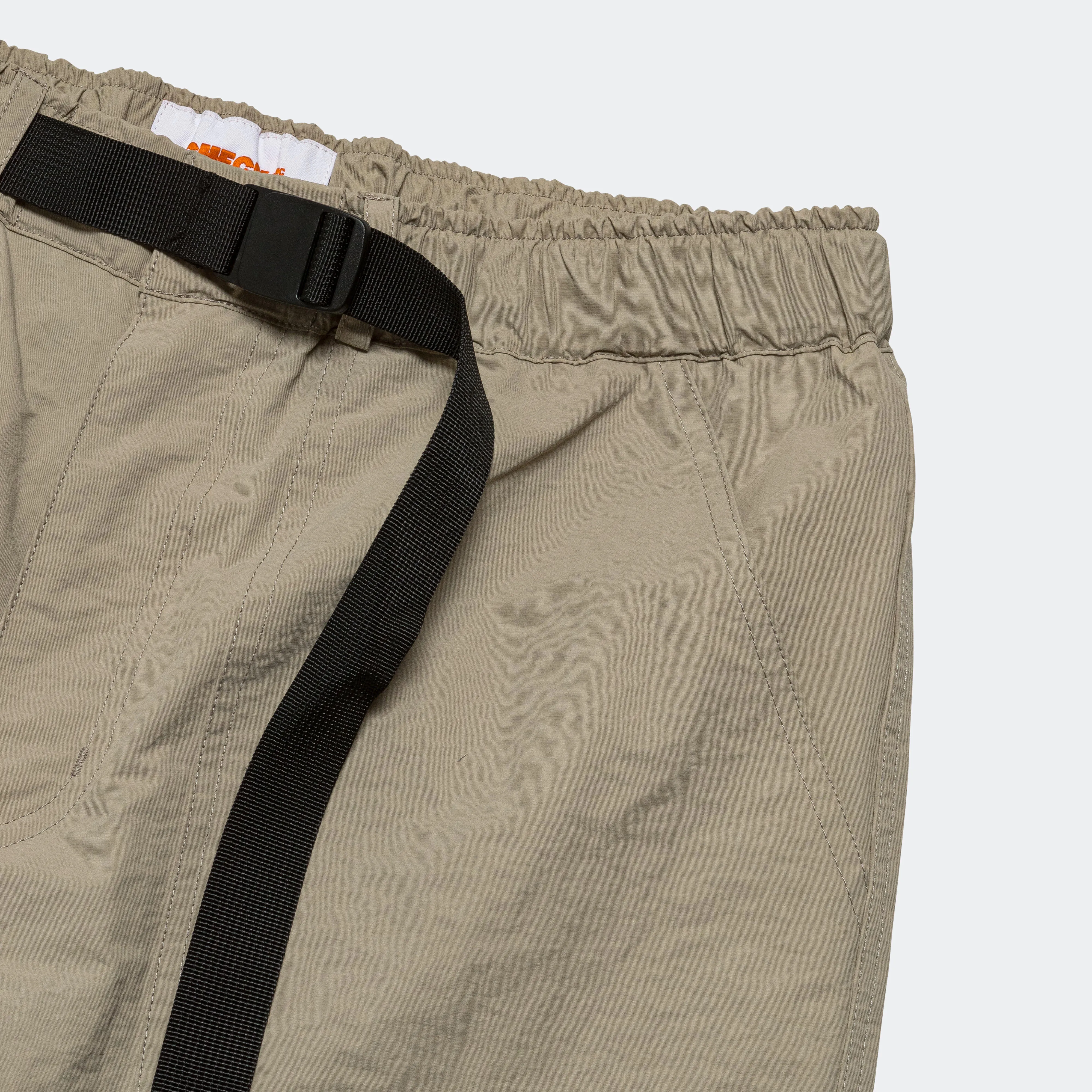 Articulated Climbing Pants - Sage Grey:  Boost your climbing game with these durable and stylish sage grey climbing pants.