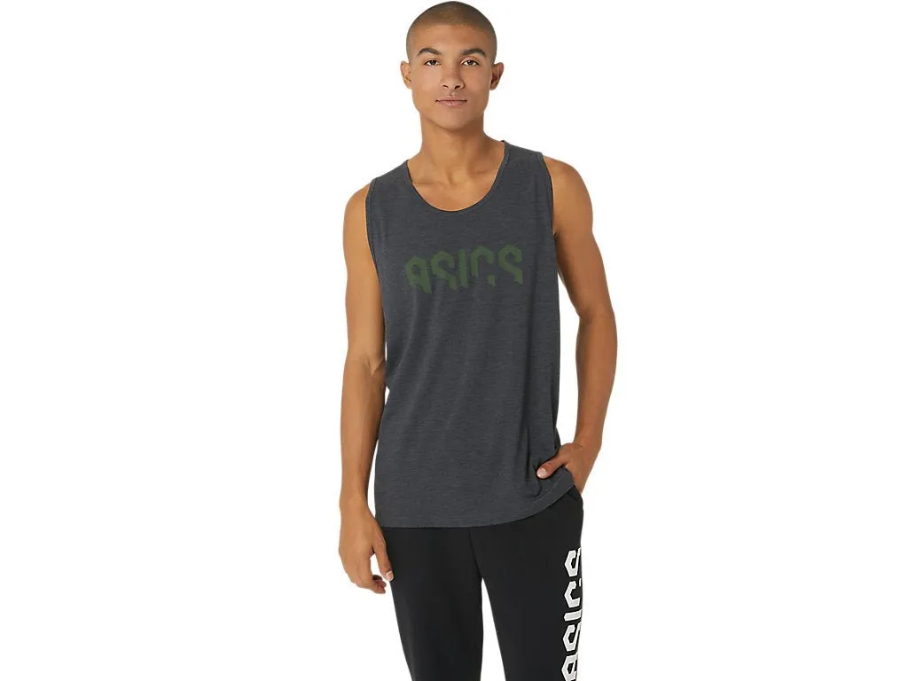 ASICS Hex Black Men's Tank Singlet