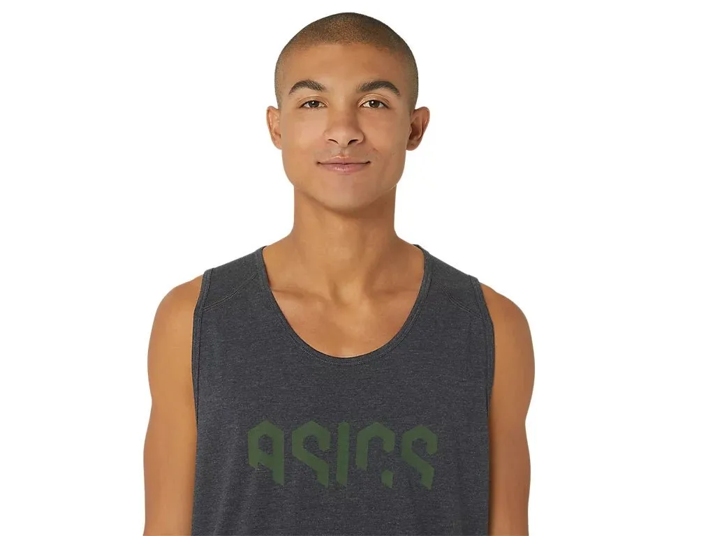 ASICS Hex Black Men's Tank Singlet