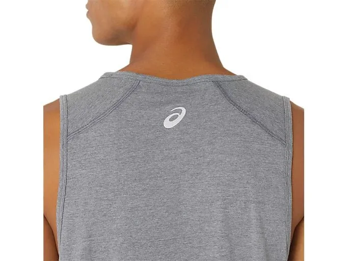 ASICS Men's Hex Gray Tank Singlet