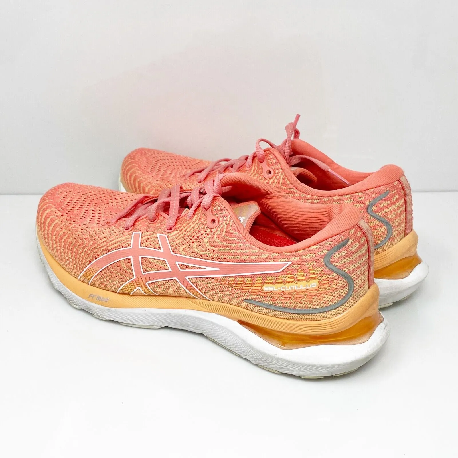 Asics Womens Gel Cumulus 24 1012B206 Orange Running Shoes Sneakers Size 9.5