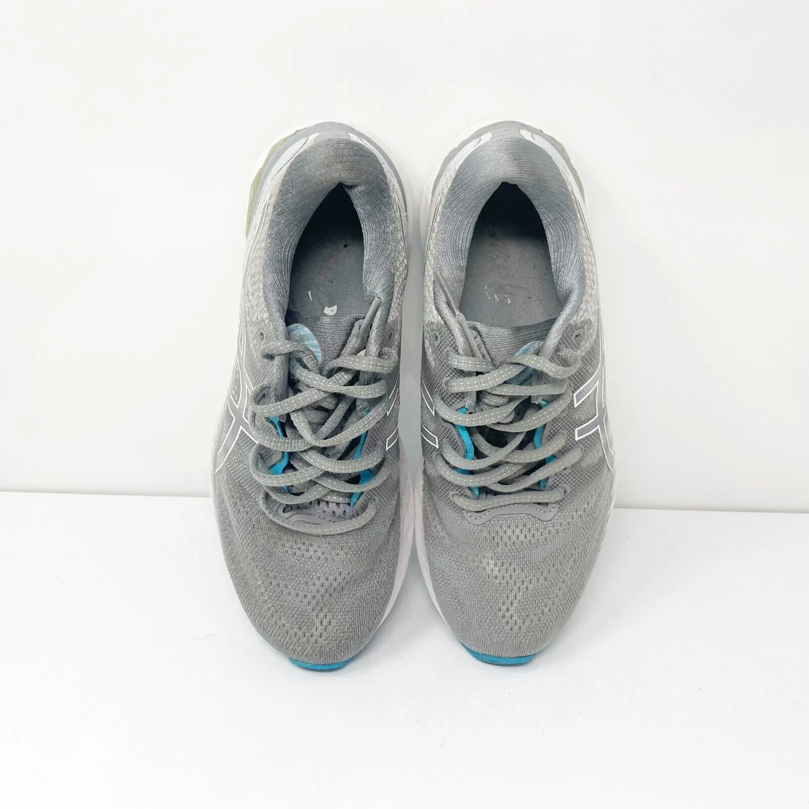 Asics Womens Gel Nimbus 23 1012A885 Gray Running Shoes Sneakers Size 6