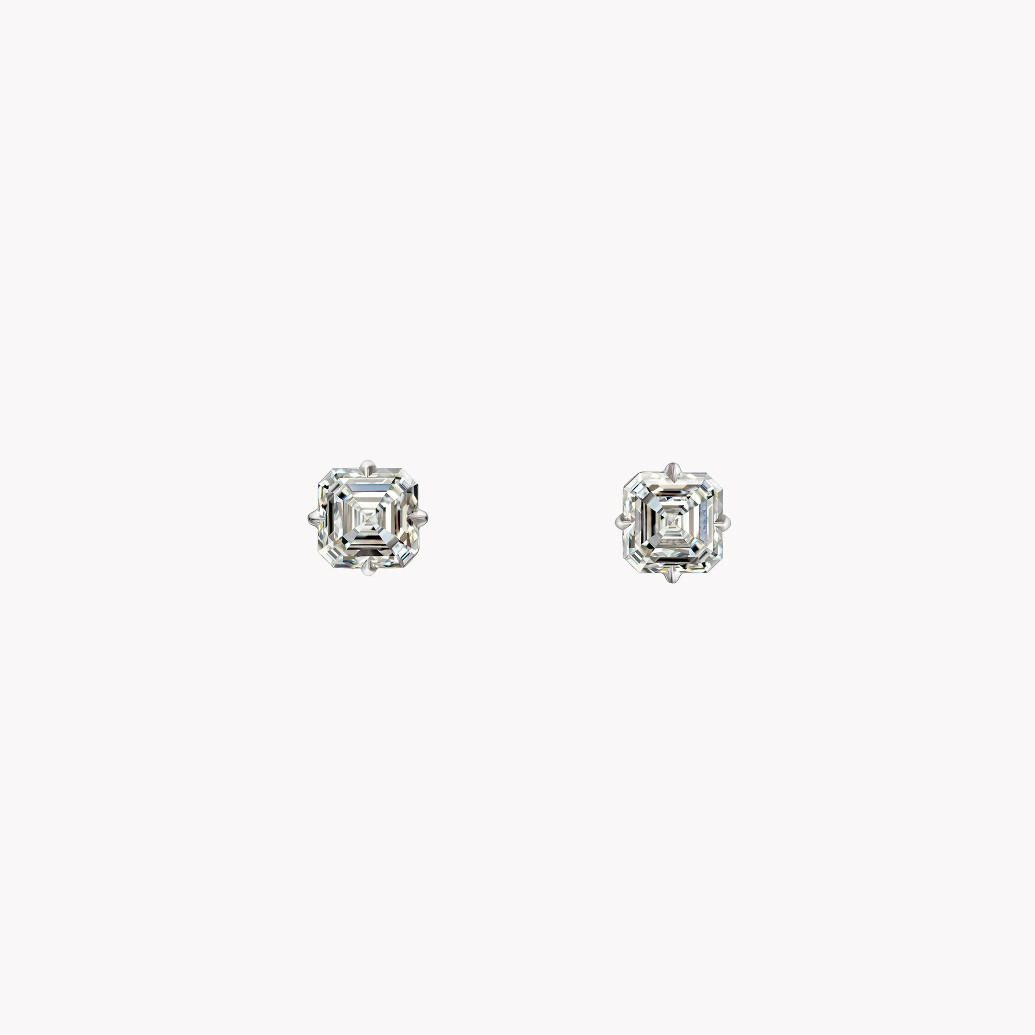 Asscher Cut Diamond Studs -> Best Asscher Cut Diamond Studs for Sale