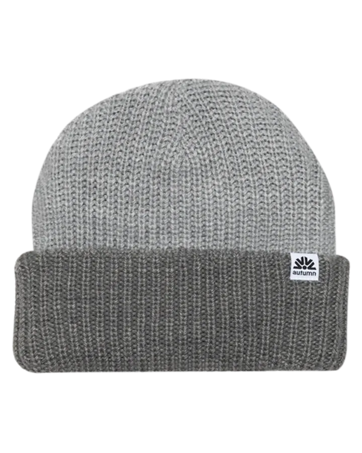 Autumn Dual Tone Beanie Grey | Beanies Mens | Snow Skiers Warehouse