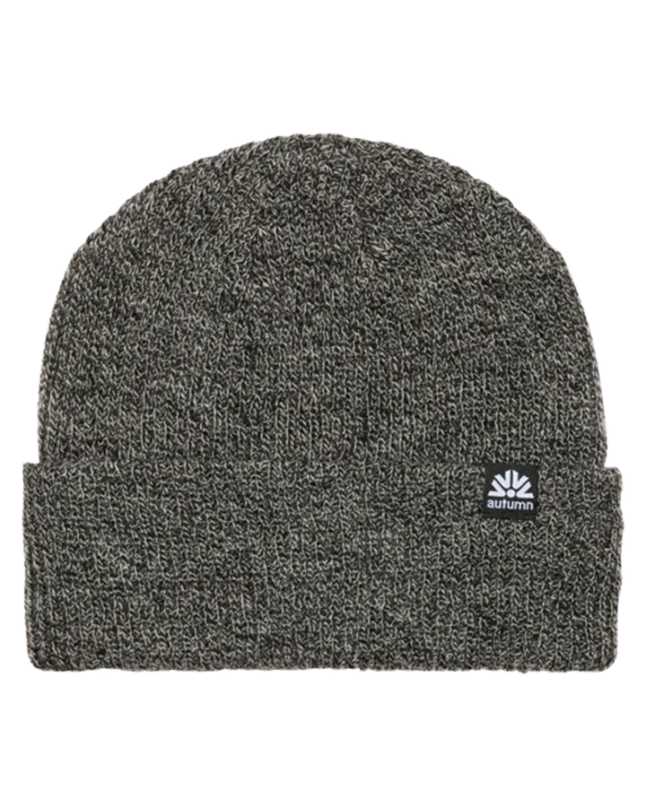 Autumn Simple Beanie Black Marl | Beanies Mens | Snow Skiers Warehouse