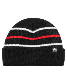 Autumn Vintage Beanie Black | Beanies Mens | Snow Skiers Warehouse