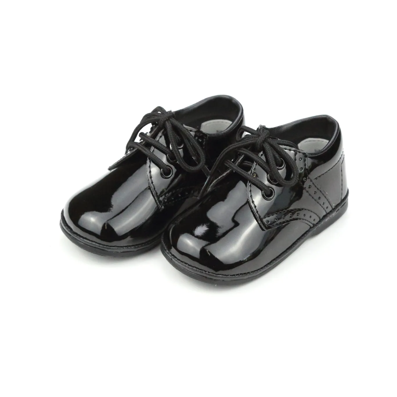 Baby Leather Lace Up Shoe - James Boy's