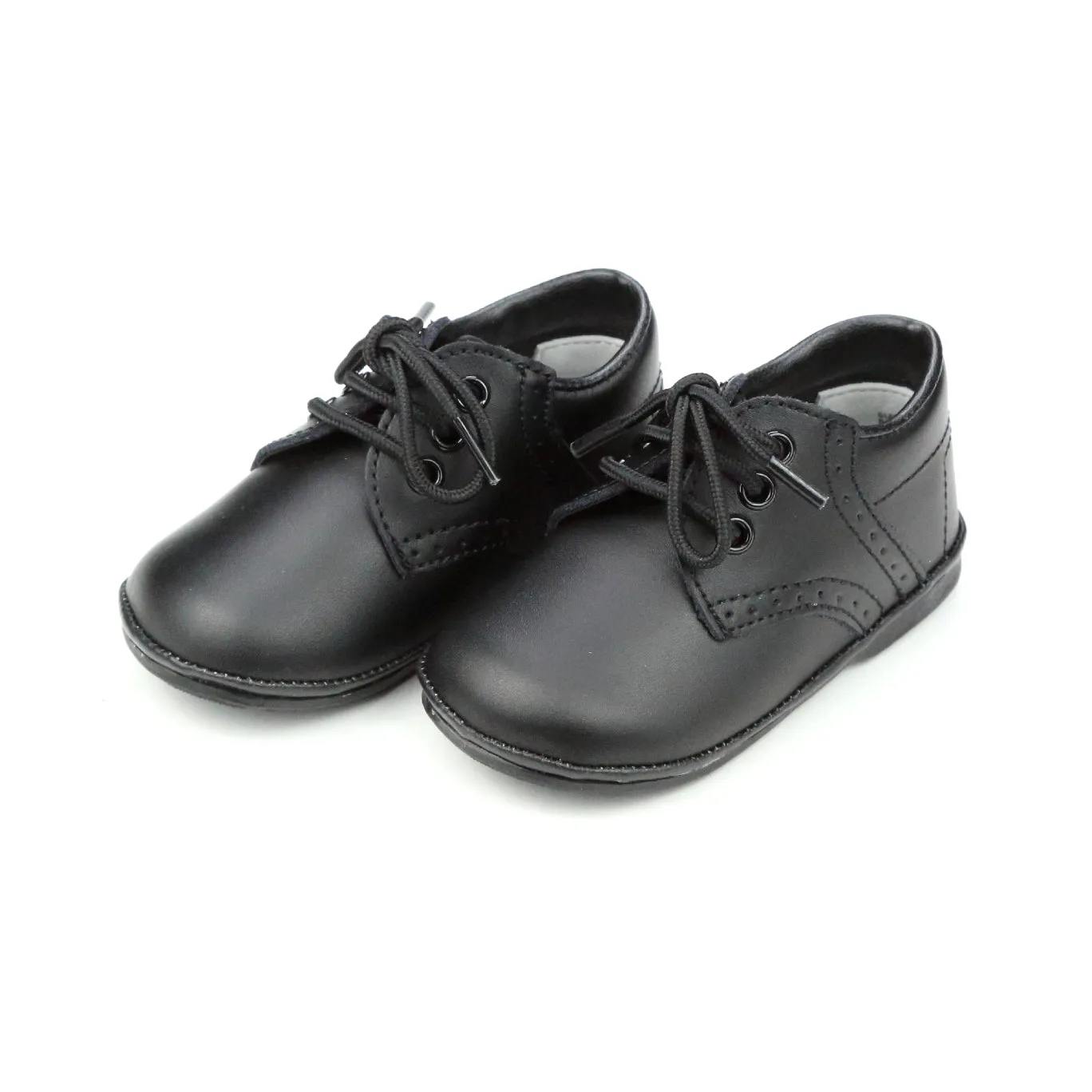 Baby Leather Lace Up Shoe - James Boy's