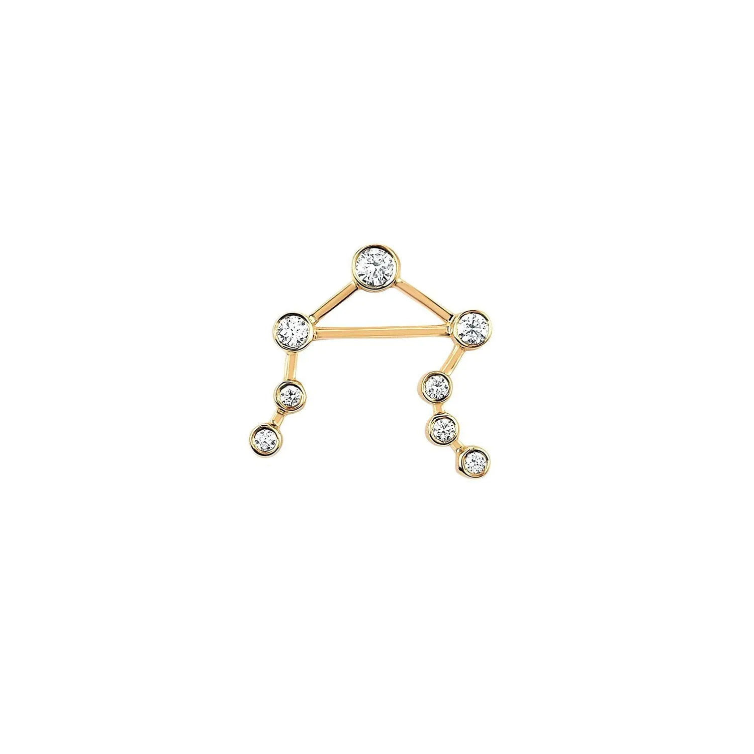 Baby Libra Diamond Constellation Studs – Shop Now.